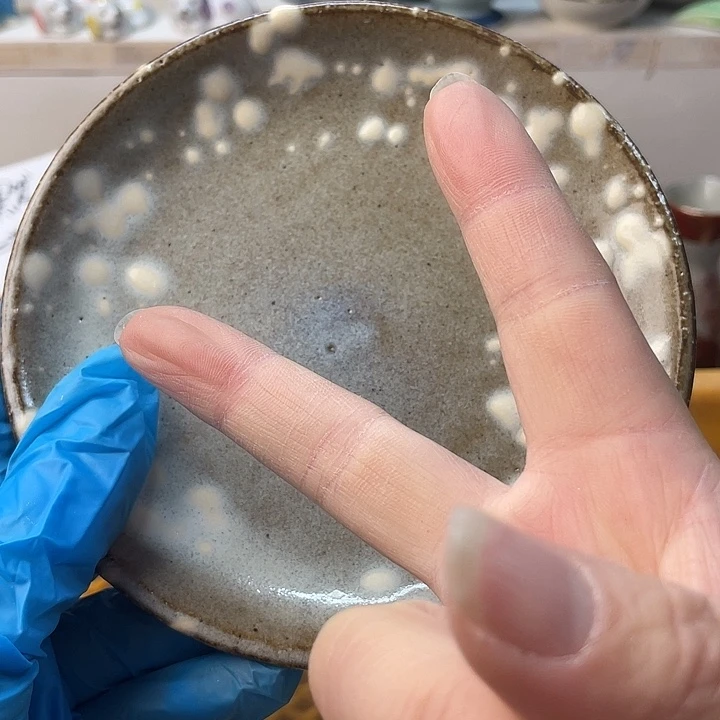 陳***样青花盘子啊哈哈啊