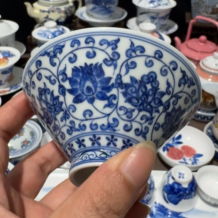 景德镇手工手绘杯