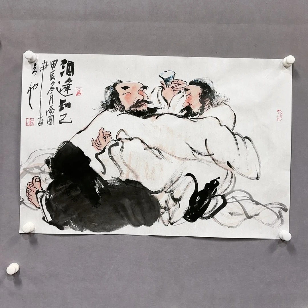 国画国画纯手绘作品请放心去藏