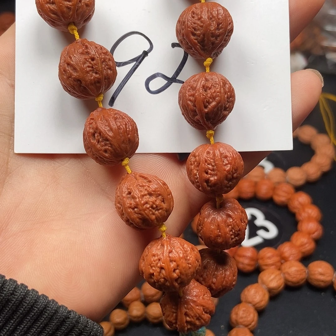 文玩核桃手串八棱18