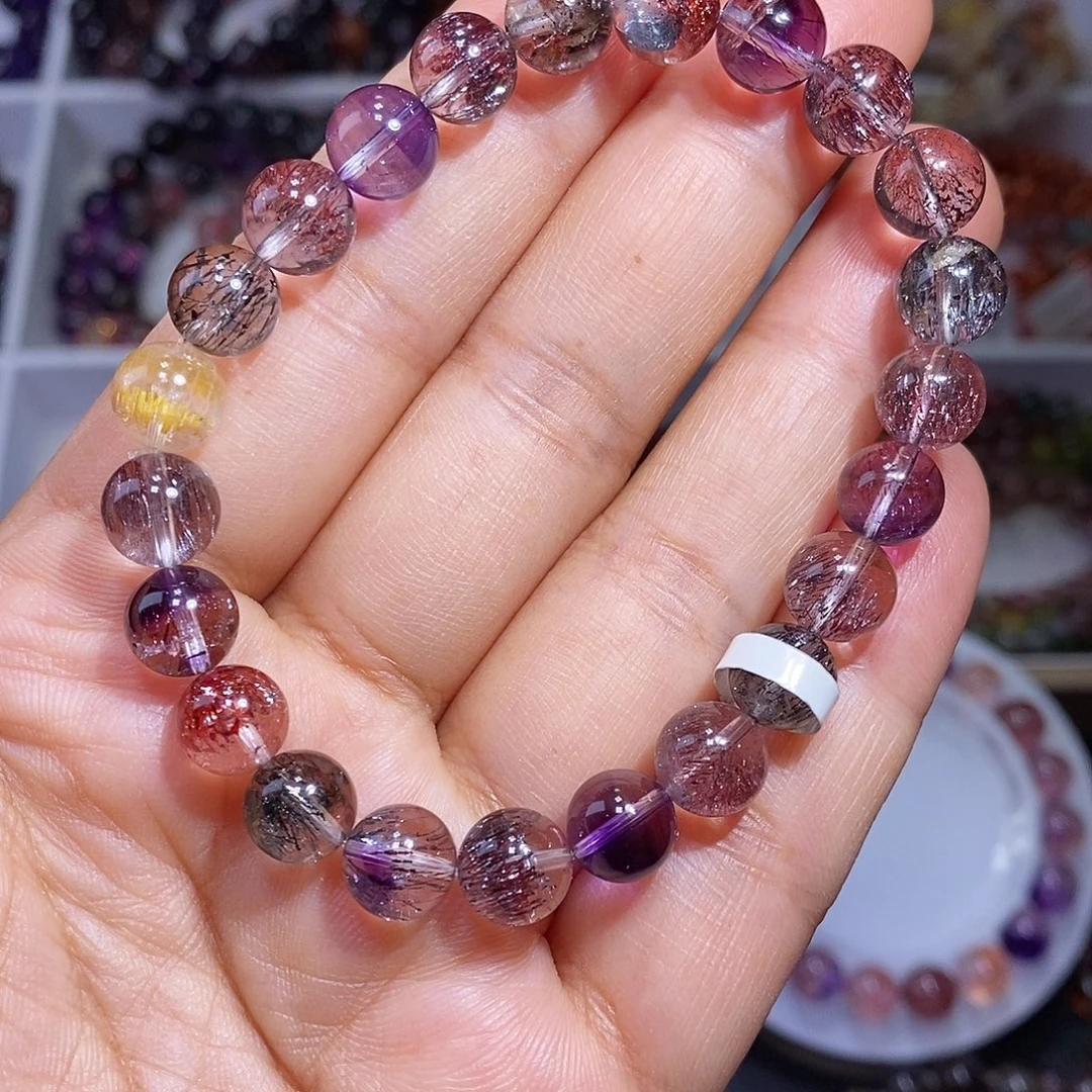 未镶嵌水晶手链超七8