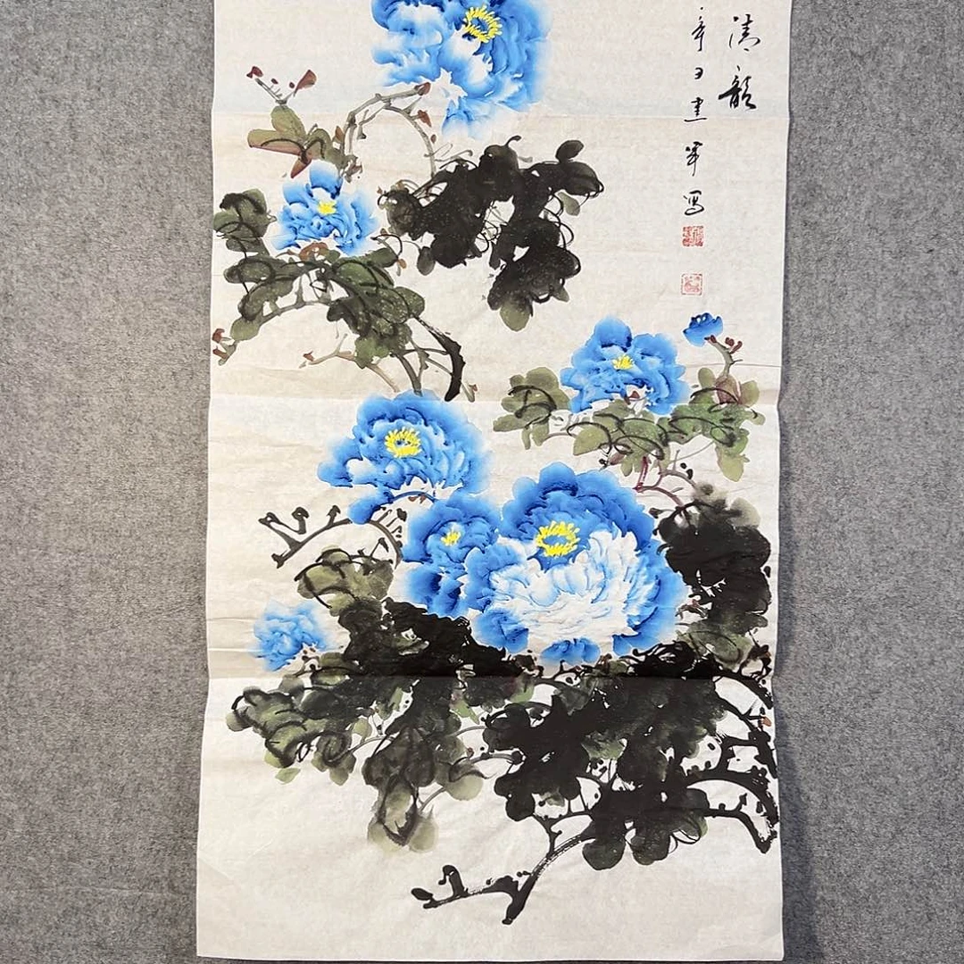 国画066 花鸟在此鸣叫的日子