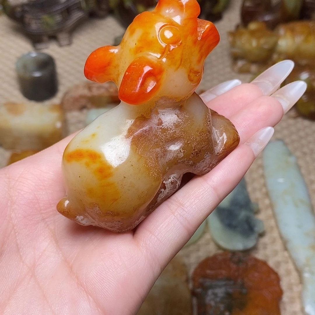 未镶嵌蛇纹石玉颈饰