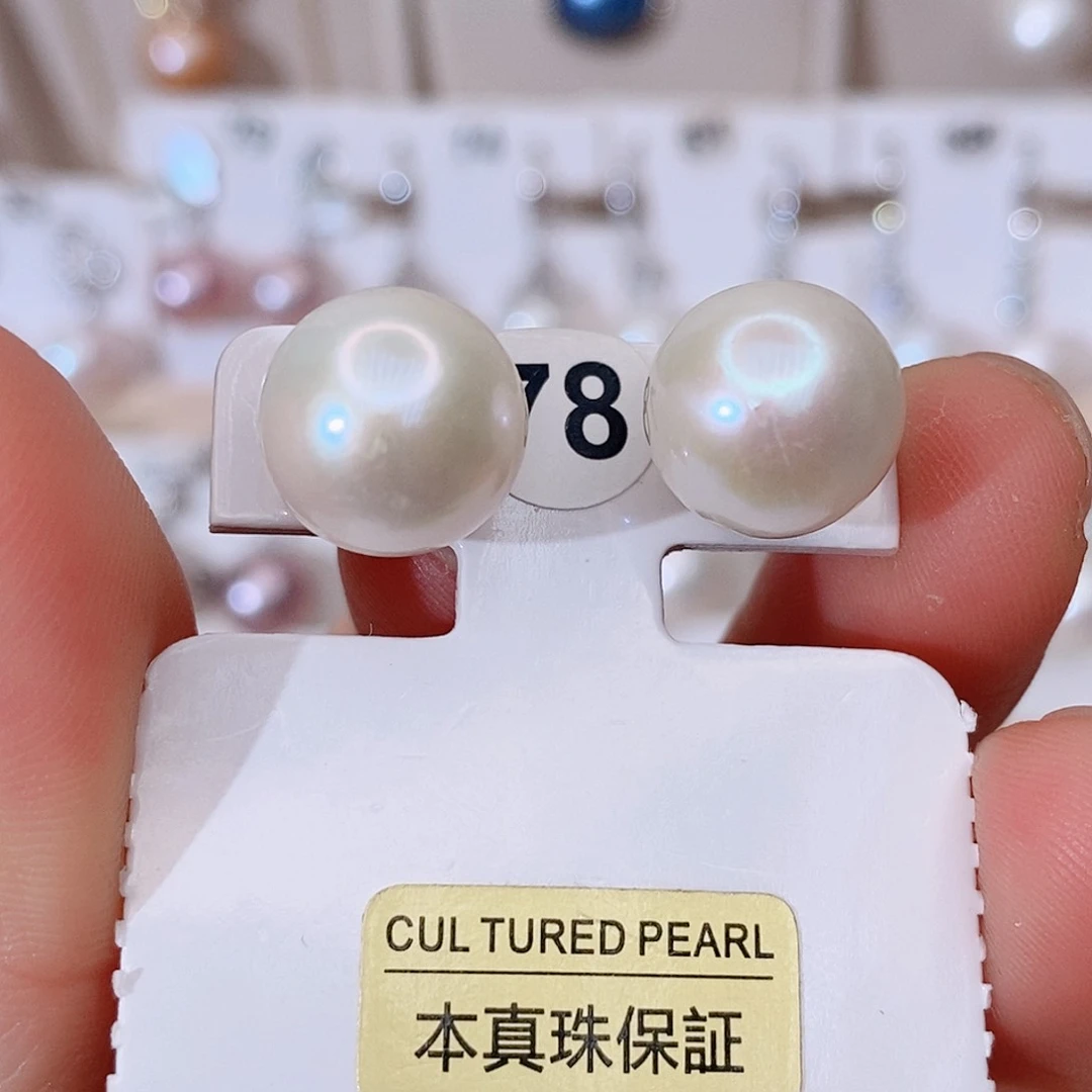 颈饰银S925镶嵌淡水珍珠