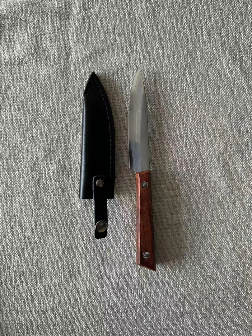 大马士革 水果刀（带刀套） 255