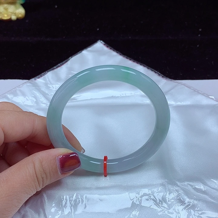 未镶嵌手镯（圆镯）翡翠圈口55