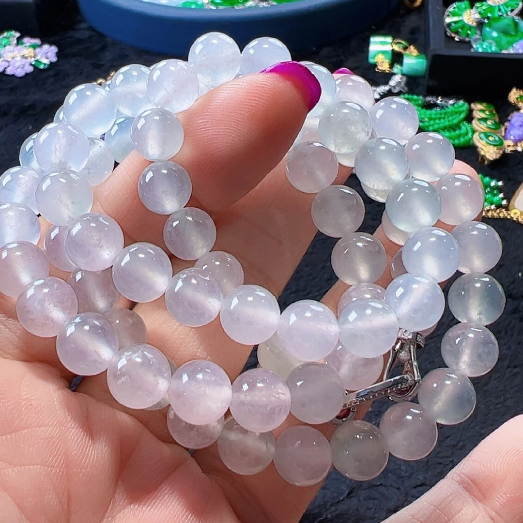 翡翠颈饰18K金镶嵌签收后24小时鉴赏期