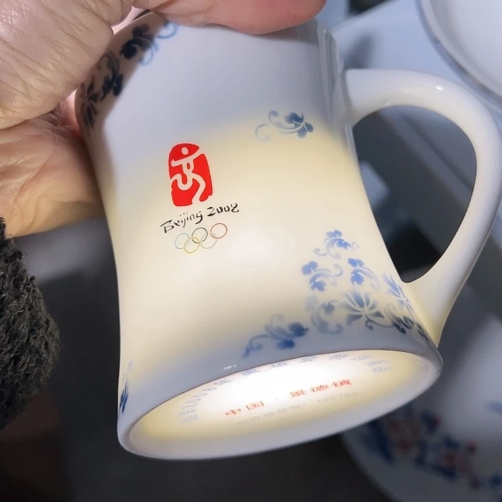 壶红叶早餐杯陶瓷一个