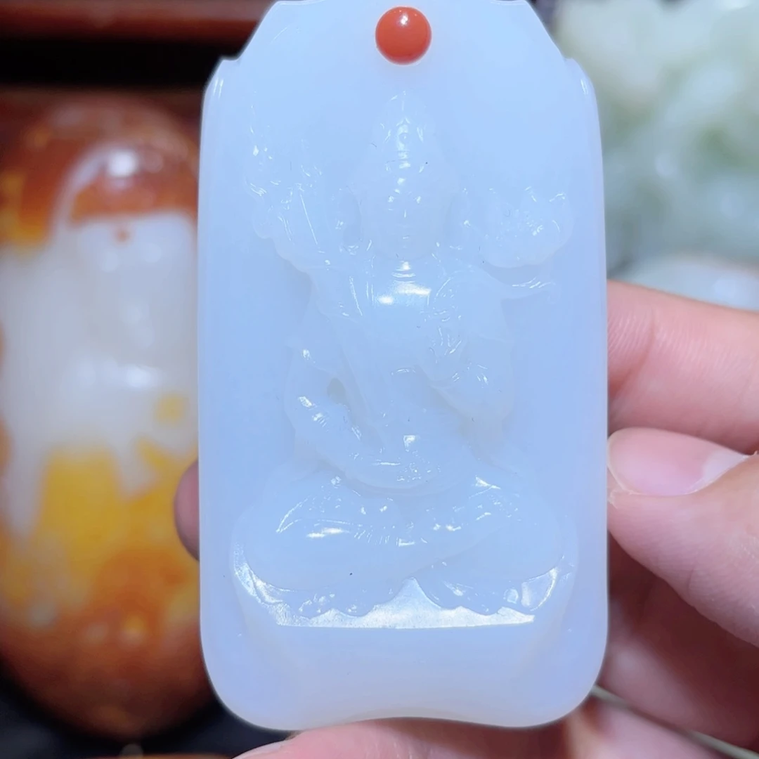 和田玉挂件未镶嵌