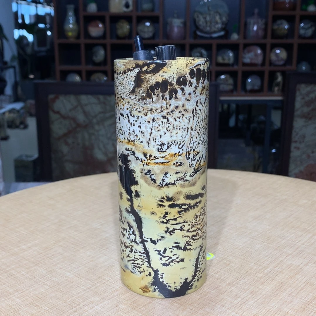 紫砂广西国画石摆件，收藏观赏