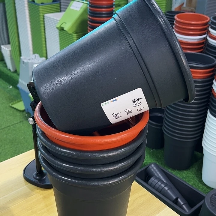 特价翻边口23高25陶红无托5只