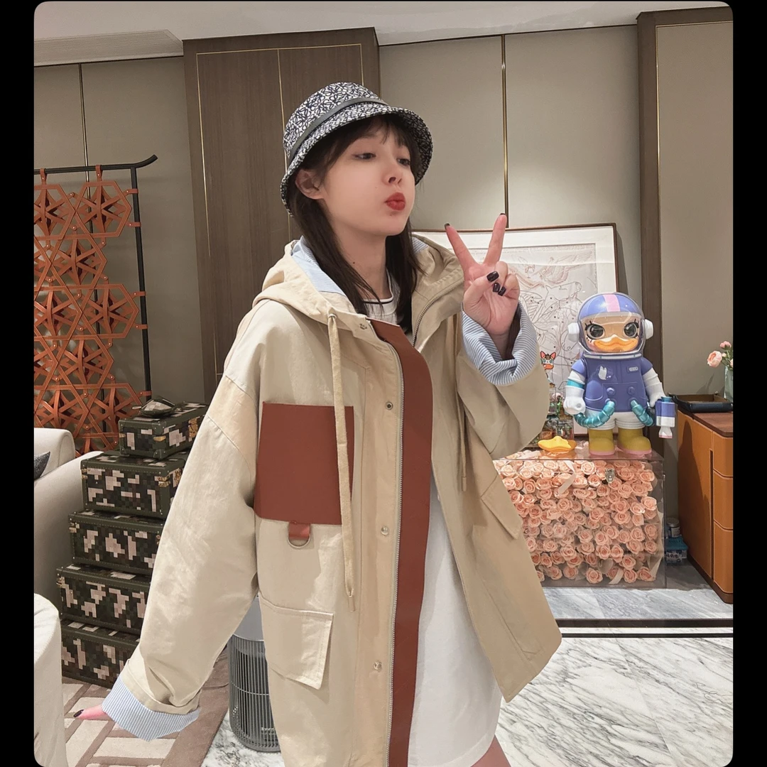 BETTER JOELY -【愿望便利贴】时尚外套宽松韩版休闲通勤风Z4353