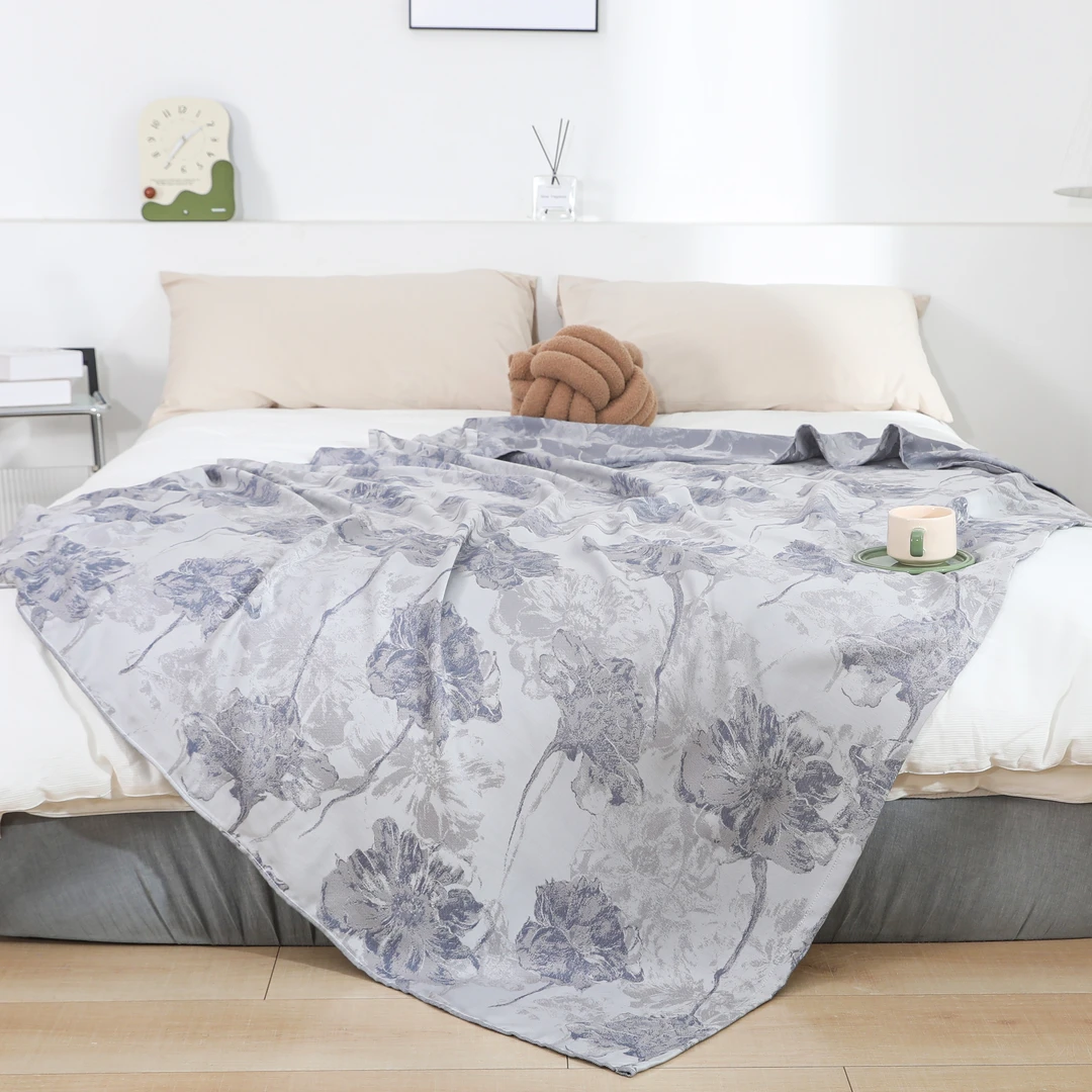 【槿棠】150*200冷感毯单人凉感空调毯凉感挡风舒适两面可用