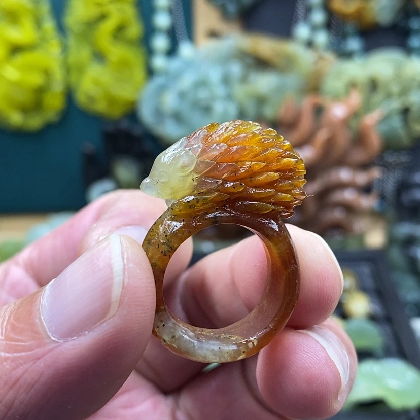【闪购商品】未镶嵌岫玉戒指