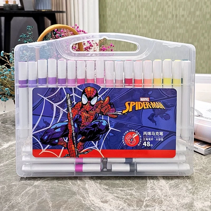 Disney/迪士尼A60029-A1X/48色丙烯马可笔三角笔杆大容量