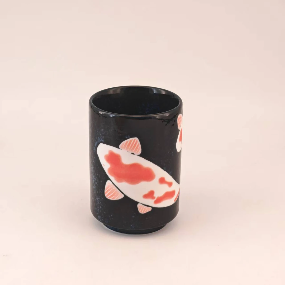 AWASAKA 锦鲤寿司汤吞杯