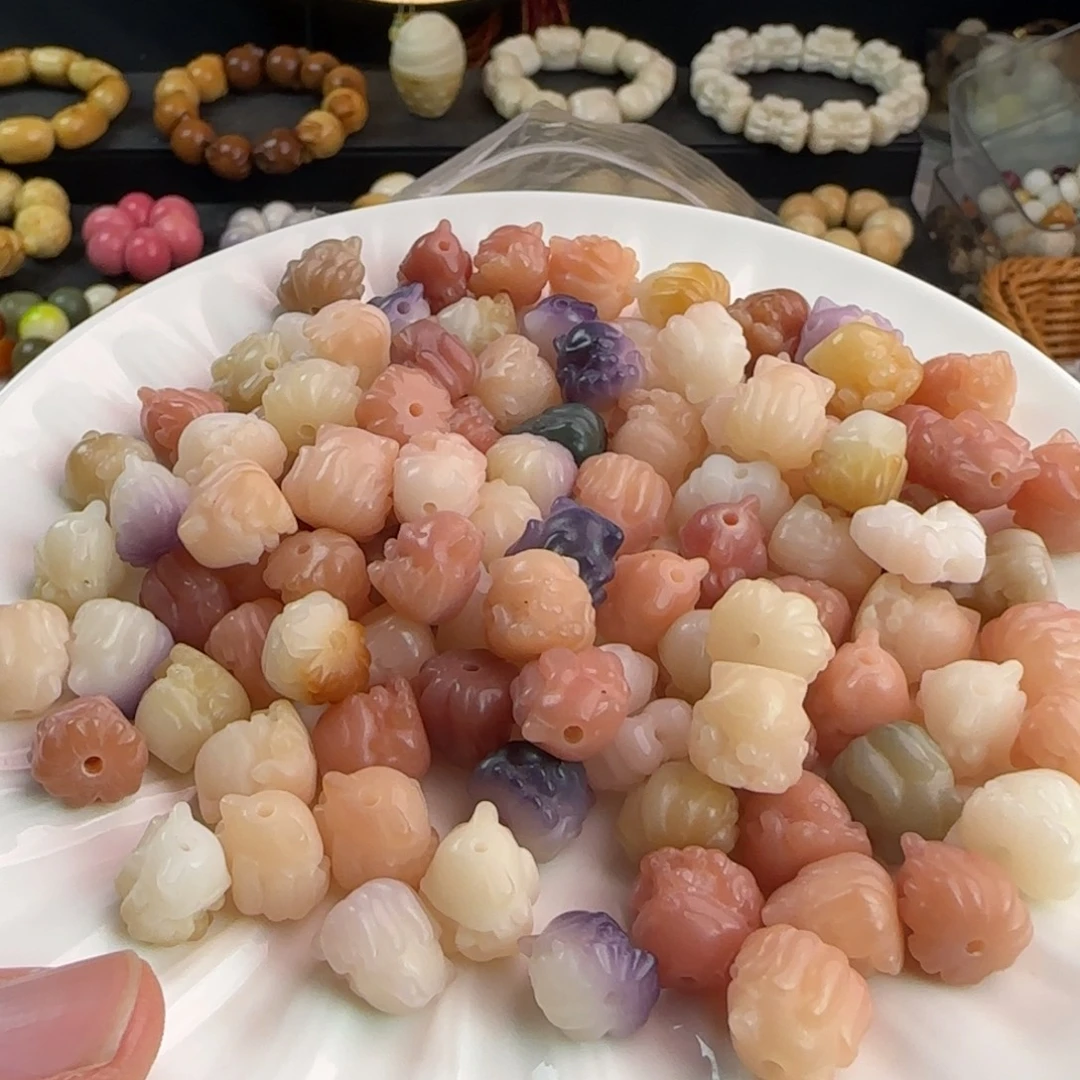 吊坠菩提根/象牙果卡12多宝凤九20颗卡牌➕3颗备珠