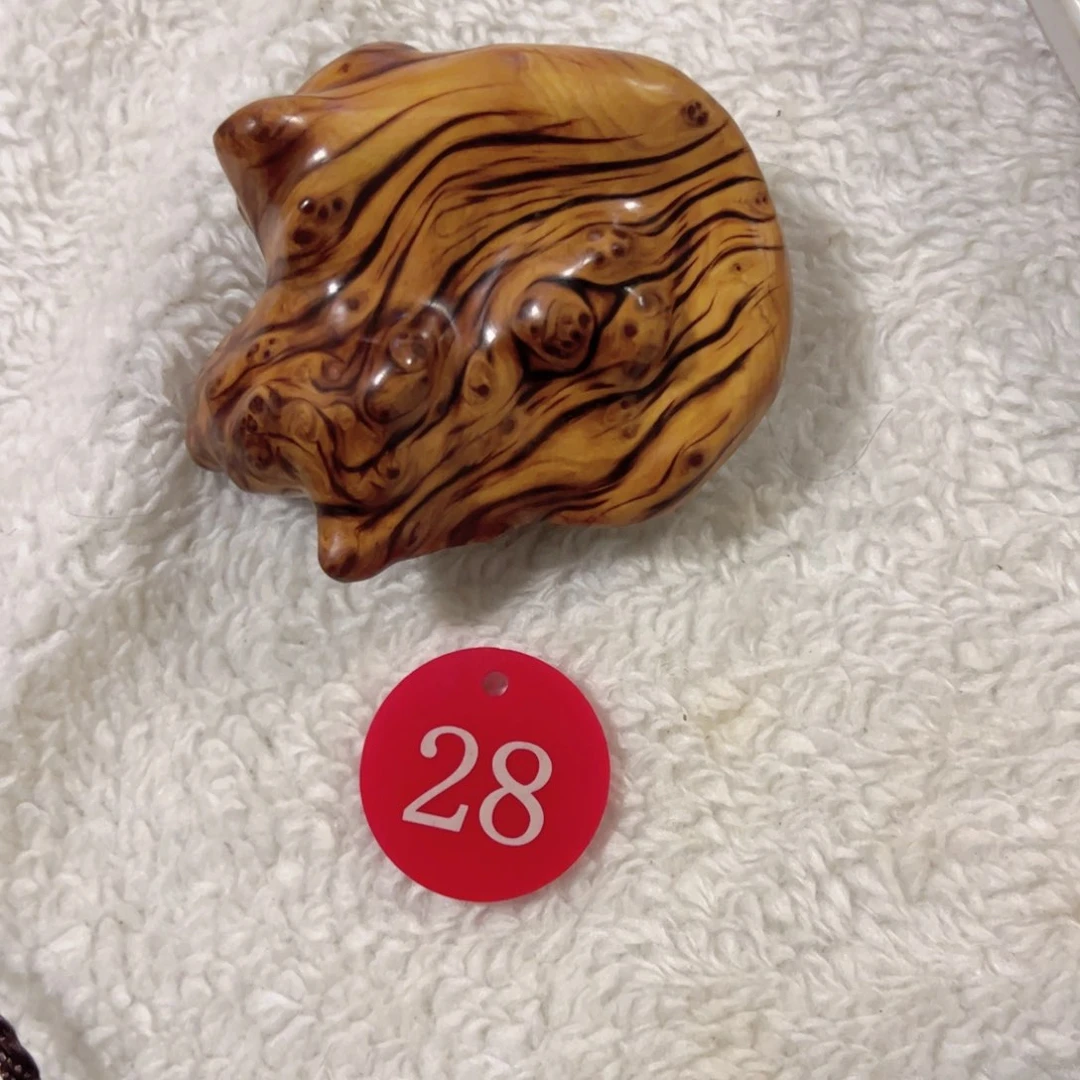 柏木（崖柏）四**立太行崖柏陈化把件