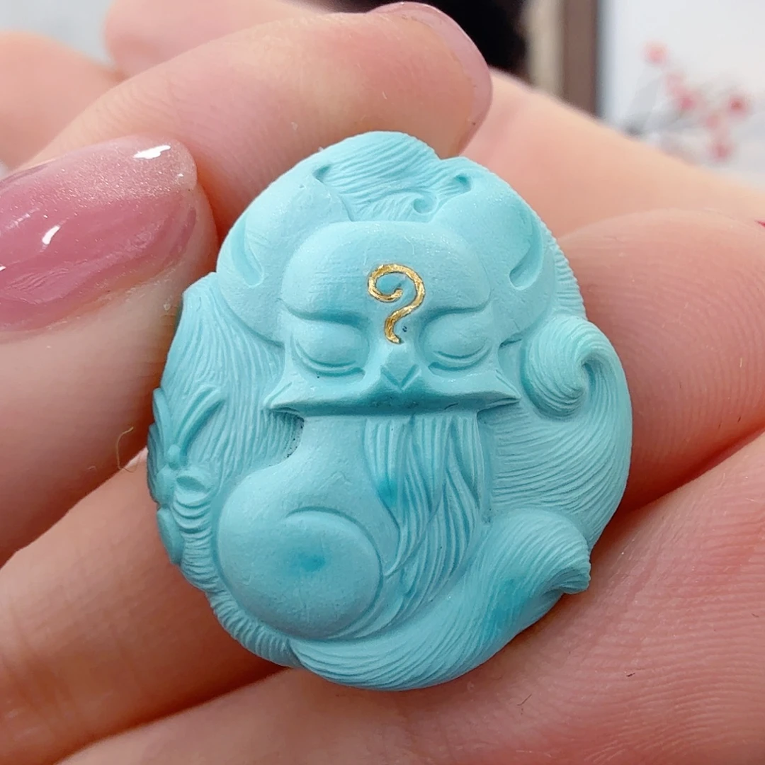 绿松石未镶嵌珠宝奇石