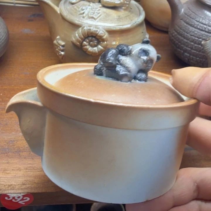 陶盘柴烧福利心哦多多