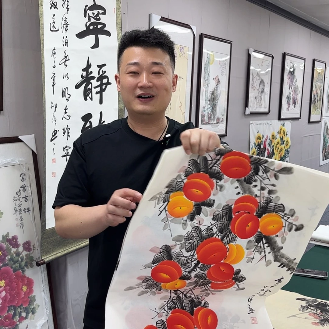 国画国画作品纯手绘作品