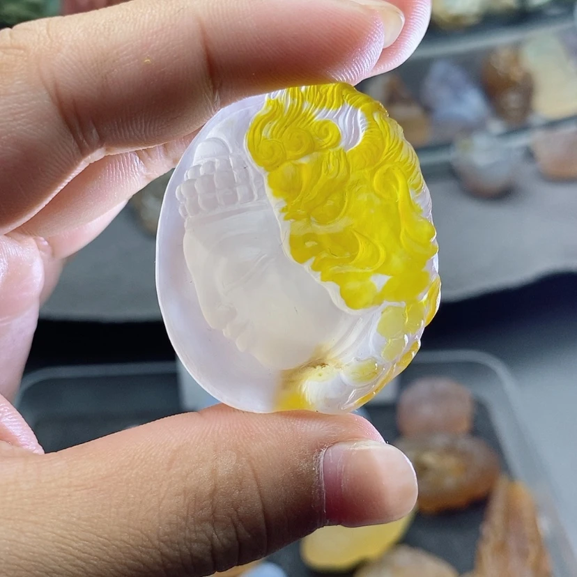 【闪购商品】未镶嵌吊坠定制玛瑙