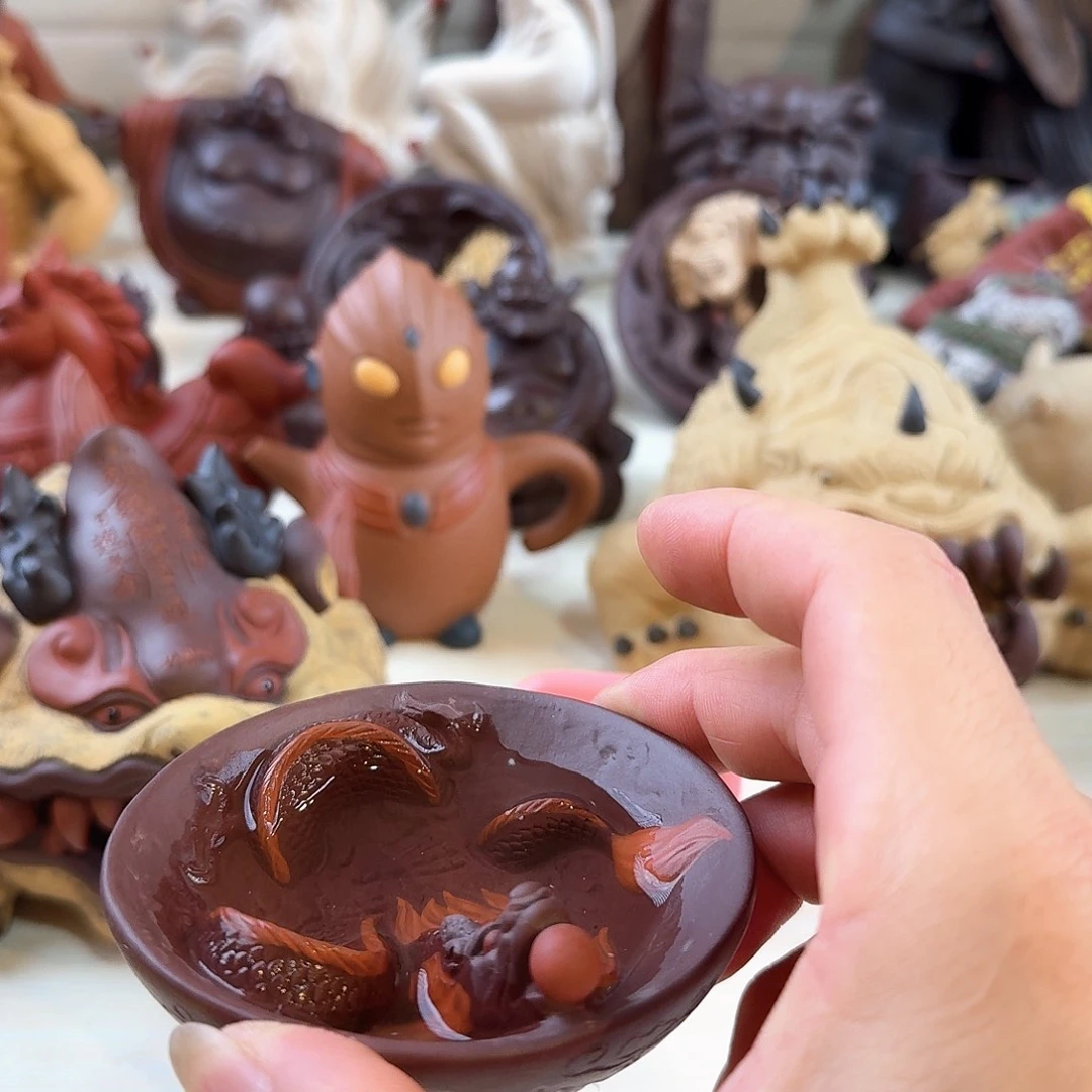 赵***紫砂茶宠雕塑瑕疵茶宠