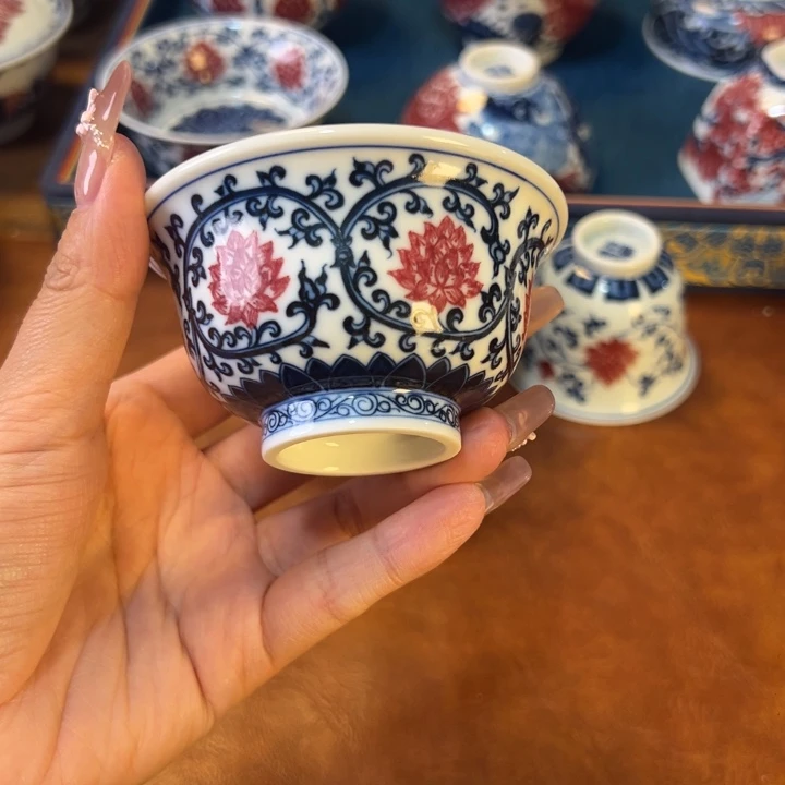 瓷片景德镇陶瓷手工手绘