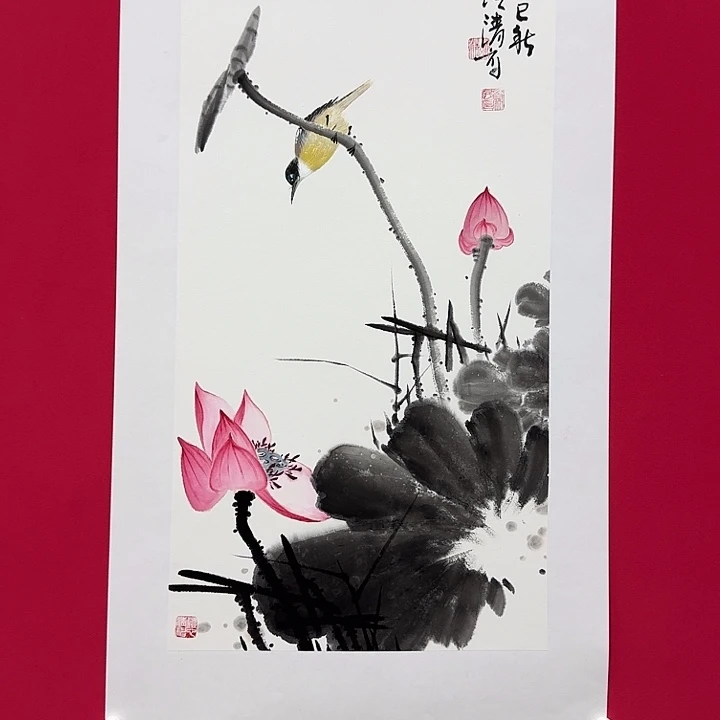 国画冰清2平尺精品