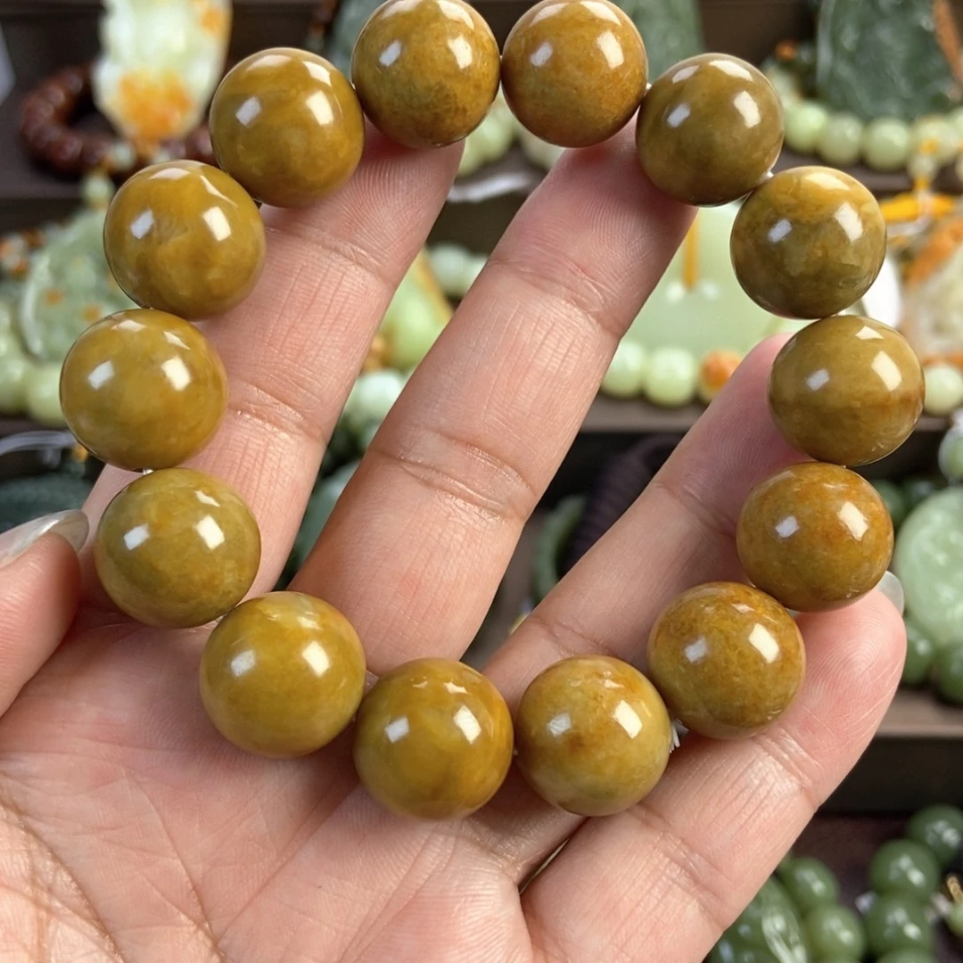 透闪石质玉未镶嵌手链