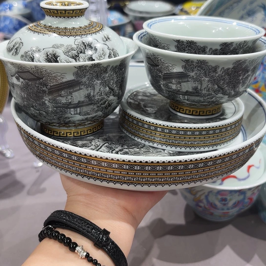 瓷片景德镇瓷器精品展示
