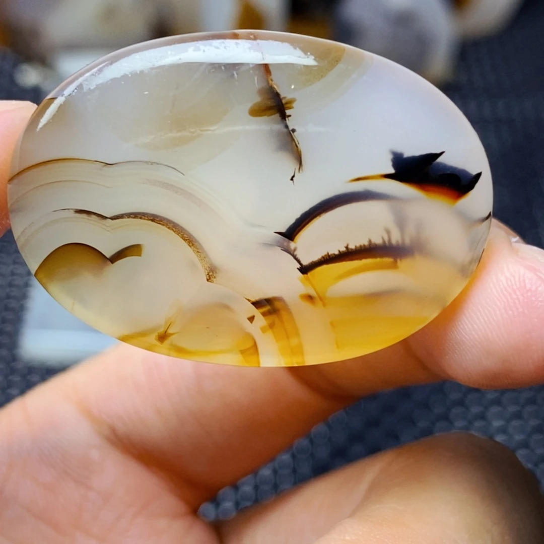 玛瑙/玉髓未镶嵌珠宝半成品