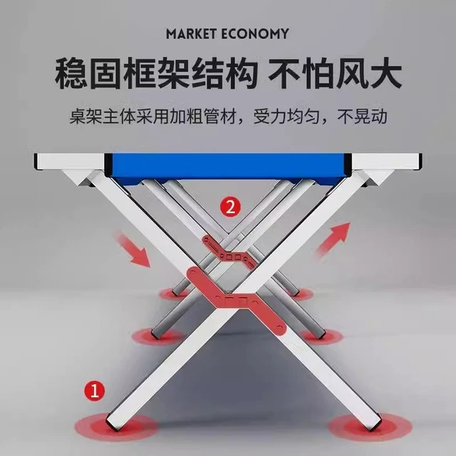 夜市摆地摊折叠货架摆摊桌地推摆摊架子地摊位可伸缩便携地摊货架