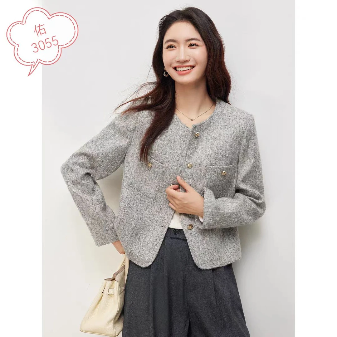 女短外套时尚百搭轻奢长袖春小香风