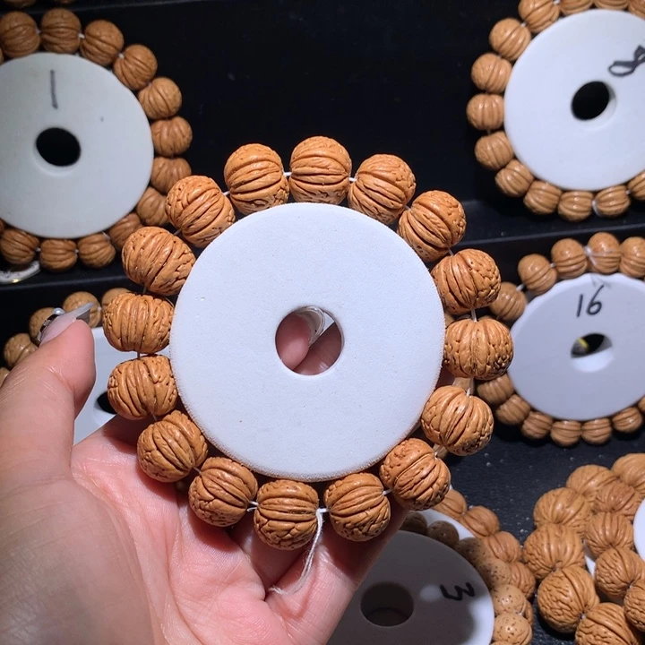 桃核手串王者南瓜原皮原色