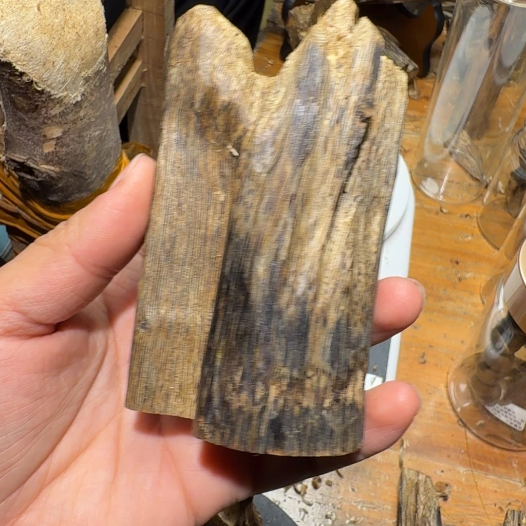 棋楠沉香白奇块料61克