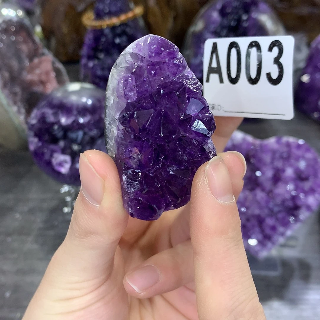 紫晶珠宝半成品未镶嵌003