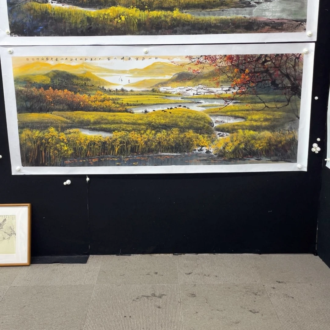 国画手绘国画，精品山水，李有训