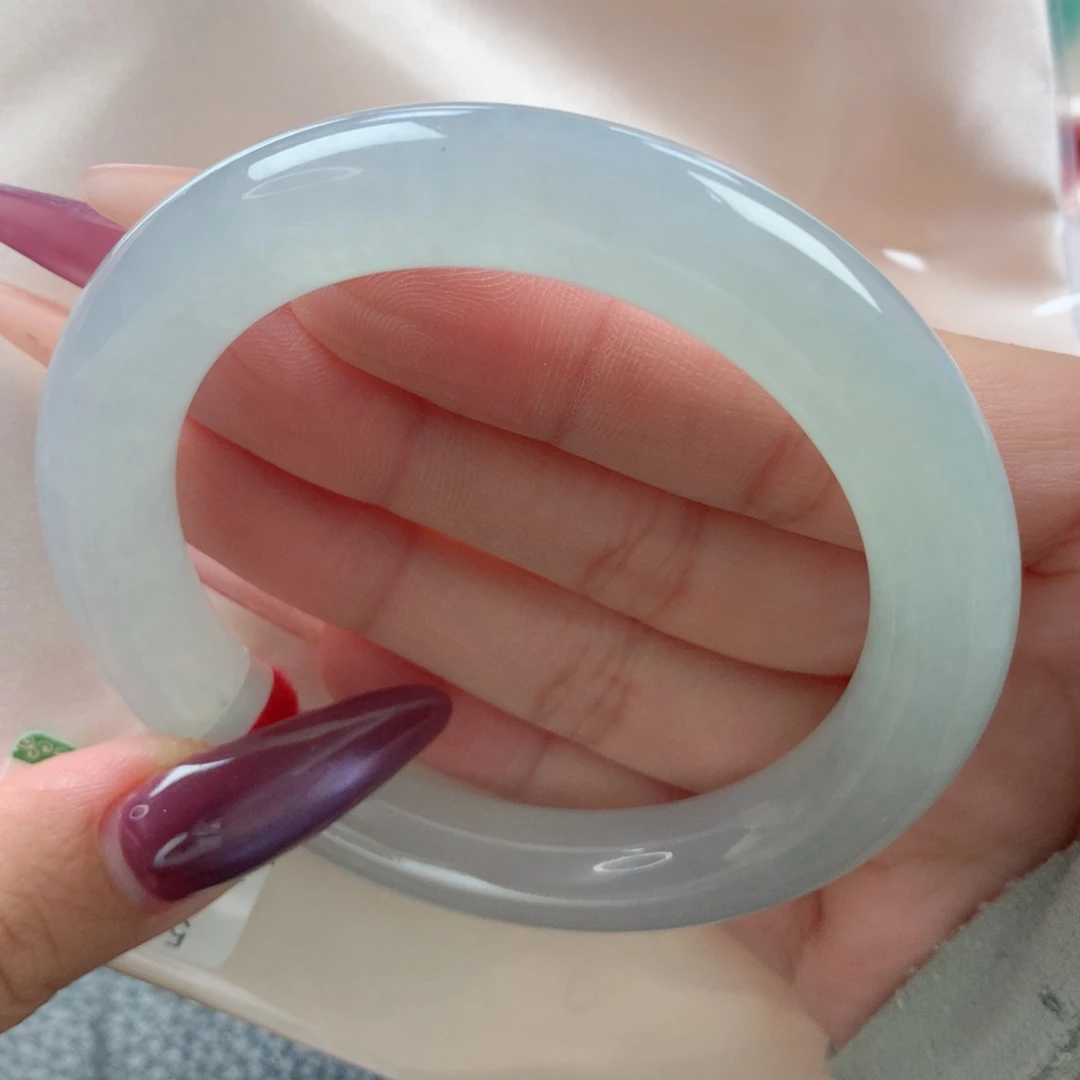 未镶嵌手镯翡翠缅甸天然翡翠A货55.6