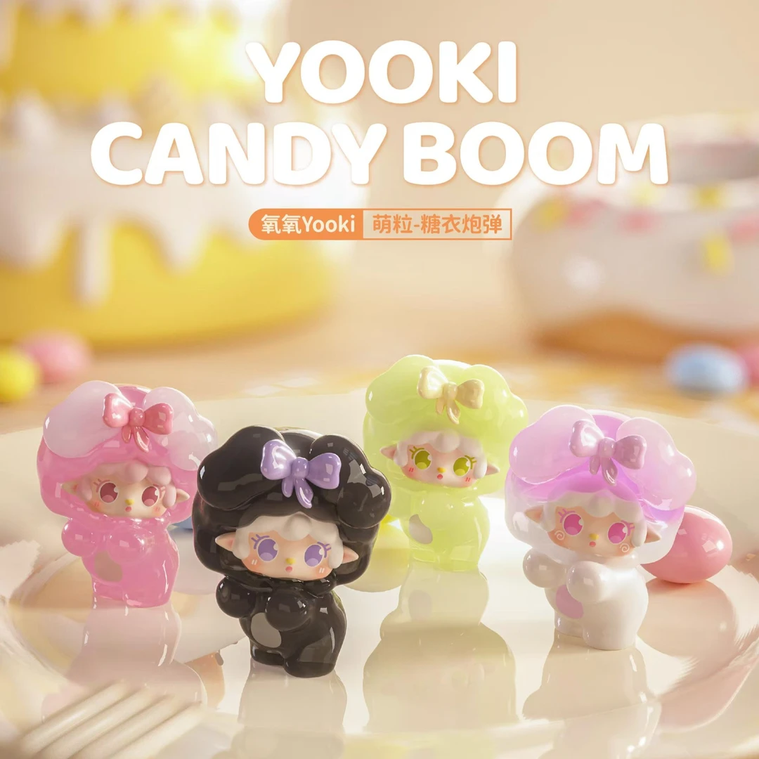 【氧氧糖衣炮弹萌粒】阿嫲家正版盲盒手办可爱礼品礼物PVC设计款摆