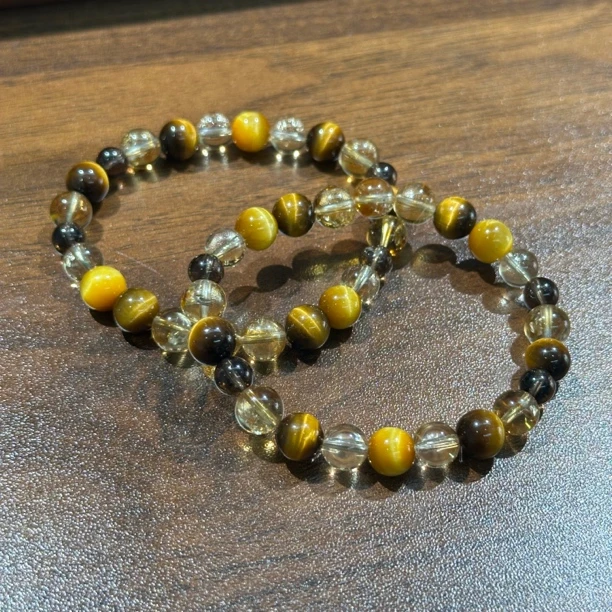 《野心家》——黄水晶水晶设计款大女主金色系轻奢时尚秋款多样发一