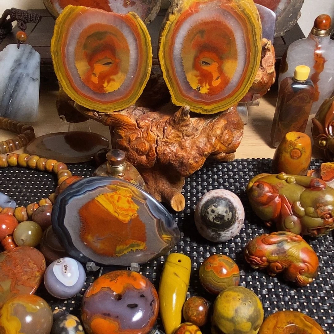 玛瑙/玉髓未镶嵌颈饰