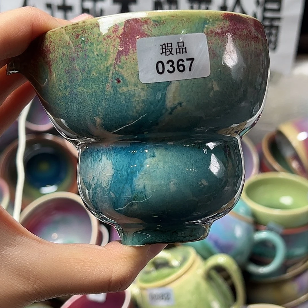 摆件陶窑口自销原矿钧瓷