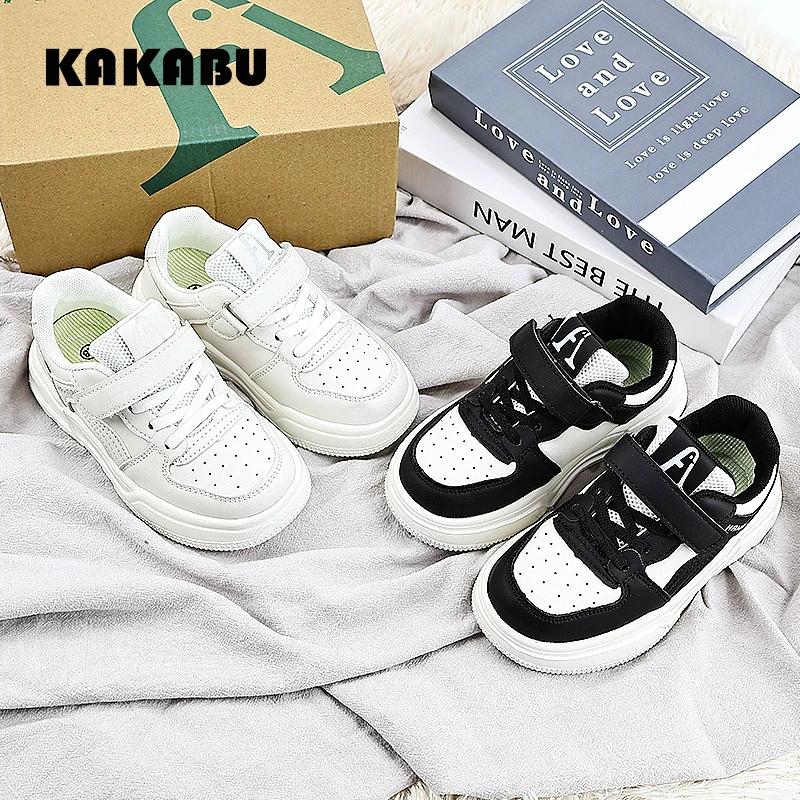 秋季款童鞋儿童小白鞋儿童运动鞋魔术贴童鞋轻便舒适儿童鞋子972