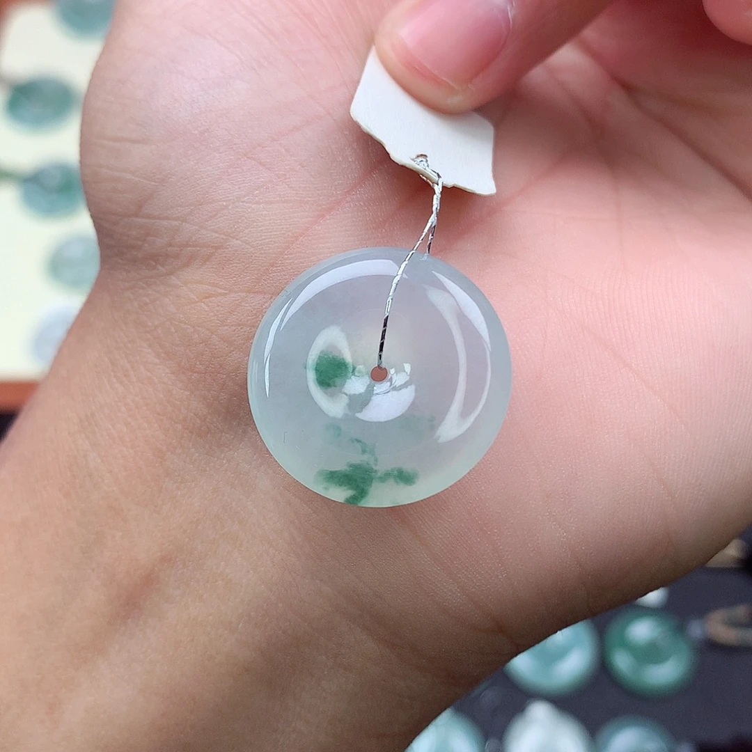 颈饰未镶嵌翡翠24 尺寸23.2-5.5