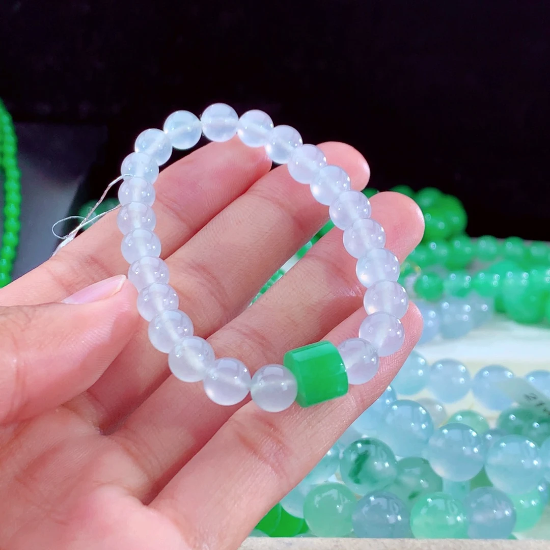 未镶嵌手串翡翠翡翠