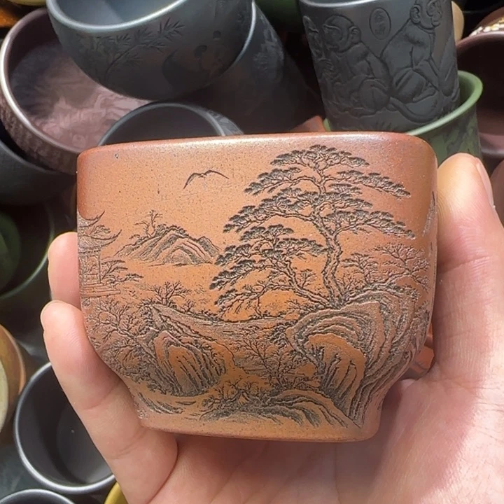 茶杯紫砂全手工制作工艺