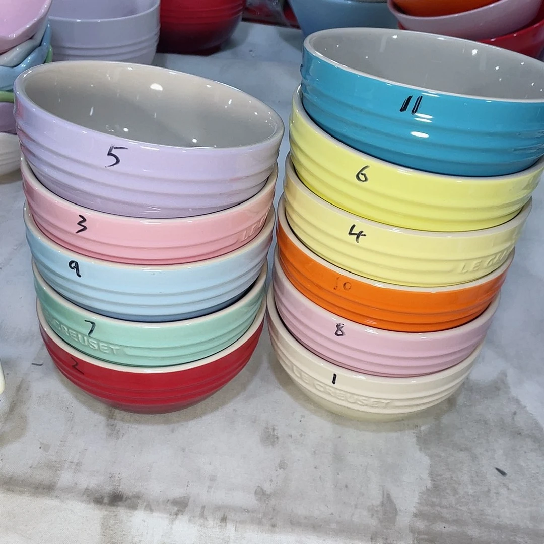 瓷片微瑕陶瓷餐具家用  两个精品5.5