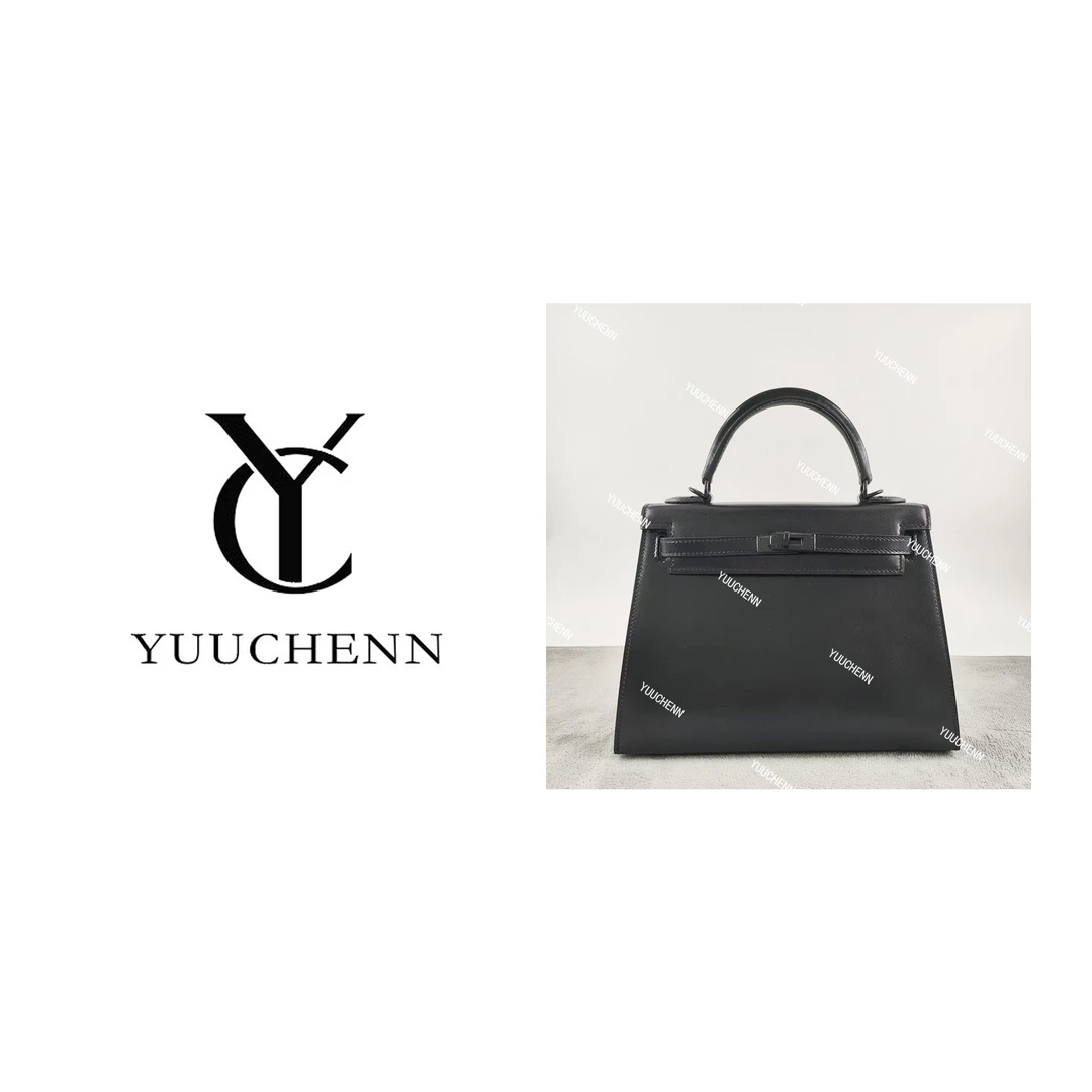 YUUCHENN【手工定制】25cm原创设计高定真皮包 HH4778