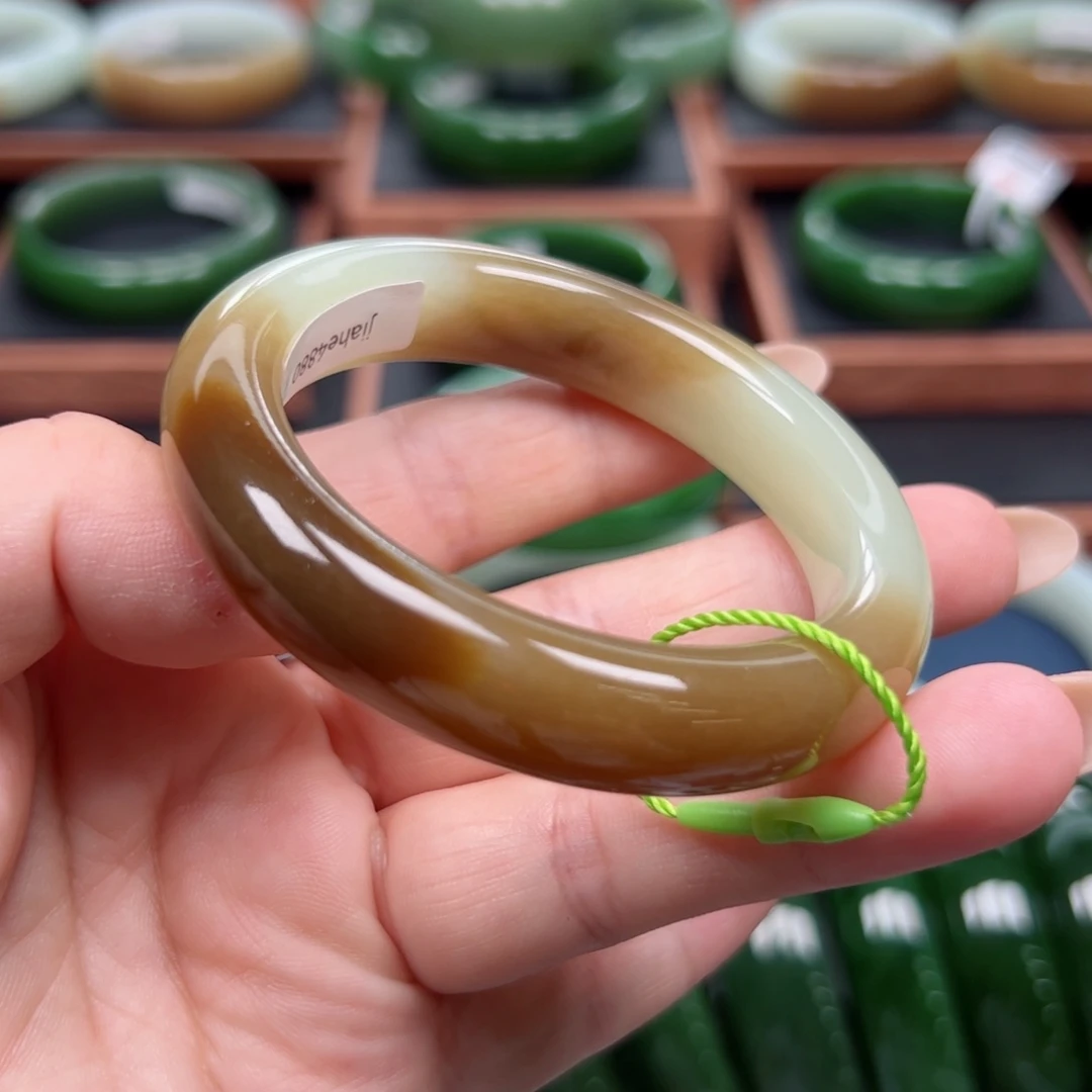 未镶嵌手镯和田玉5253圈口
